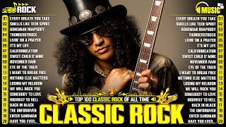 Top 500 Classic Rock Songs Of All Time 🔥 Guns N' Roses, Metallica, Queen, AC/DC, Aerosmith, Bon Jovi