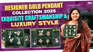 Unbelievable Craftsmanship! Unique Designer Gold Pendants You Must See 💎