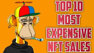 Top 10 most expensive NFT sales