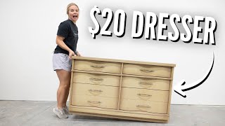 UGLY Blonde Furniture Turned Modern Masterpiece