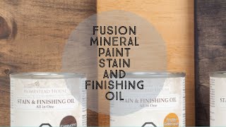 How to Use Fusion's Stain and Finishing Oil