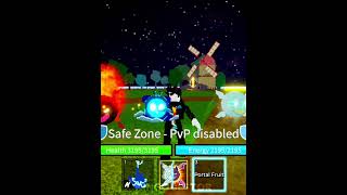 Eating Portal Fruit In Blox Fruit ( Masha UltraFunk) #viral  #bloxfruits