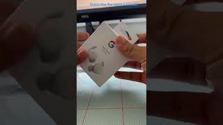 Pixel Buds A Series unboxing!#apple #google #shorts #pixel #pixelbuds #tech #earbuds #viral #canada