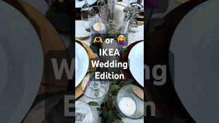 YAY or NAY: IKEA Wedding DIYs 🕊