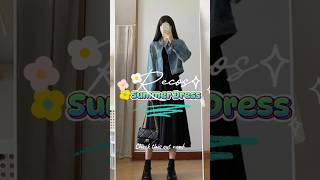 ☀️ Summer Korean Aesthetic Outfits You’ll Fall in Love With 💛#aesthetic summer dress ideas#fyp:)....