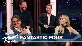 ファンタスティック・フォー キャスト：ペドロ・パスカル、ヴァネッサ・カービー、エボン・モス＝バッハラック、ジョセフ・クイン