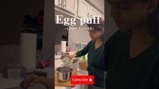 Egg puffs recipe in usa| egg using puff pastry sheets| eggpuffs in home|eggpuff in oven #teluguvlogs