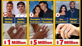 50 Celebrity Wedding Rings That Cost Millions !!