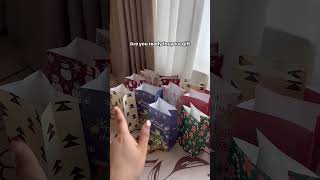 Adorable eco-friendly paper gift bags! #giftwrapping #giftbag