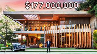 1億7,700万ドルの巨大マンションを見学 - ロサンゼルス最高の家！