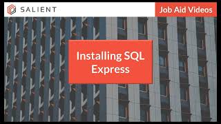 SQL Server Install
