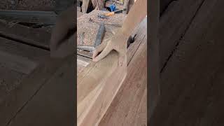 Teak wood cutting #emmanuelayroso #carpentry #woodwork