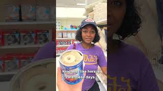 Thoughtful stranger gives back to those in need and gets blessed!   #shorts