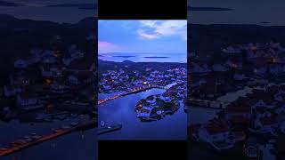 Gullholmen: Sweden’s Car-Free Island Escape  Ferry from Orust in 4K