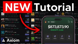 Axiom Memecoin Trading Tutorial 2025 - How to Make Money With Axiom