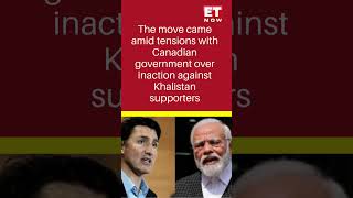 India-Canada Pause Trade Talks Amid Khalistan Row | Justin Trudeau | India Canada | #shorts