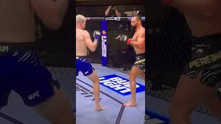 Kyle Daukaus TKOs Michel Pereira first round ! #ufcfightnight