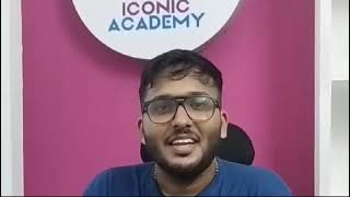 Shebin Babu ( Indian Overseas Bank Officer) sharing his experience about Iconic Academ