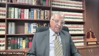 Speech on "Disqualifications under the Indian Constitution and the RP Act. Mr. S P Shankar, Sr. adv