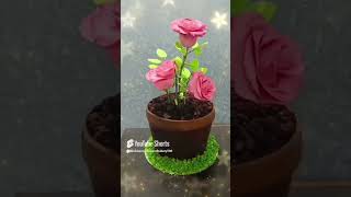 Rose pot cake#newghiblitrend#ghibliart#akshitacooking&bakery#viralshorts