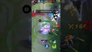Maniac pa nga...... #mobilelegend #highlights #solomode