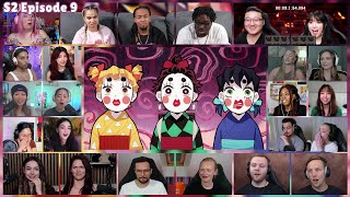 Demon Slayer: Kimetsu no Yaiba Season 2 Episode 9/2 Reaction Mashup | 鬼滅の刃