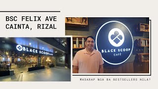 BLACK SCOOP CAFÉ Felix Ave in Cainta, Rizal - Bestselling Frappes Review