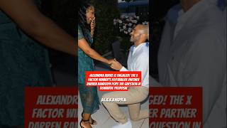 Alexandra Burke is engaged! The X Factor winner's footballer partner Darren Randolph