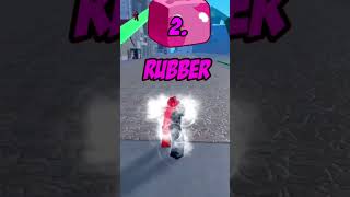 Top 5 fastest bloxfruits! #bloxfruits #roblox