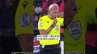HAIR PULL RED CARD IN FRANCE-GERMANY 😮🟥 #Soccer #futbol #euros #france #germany