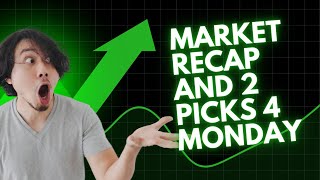 Jerome Powell and interest rates move the market plus 2 stock picks for Monday.