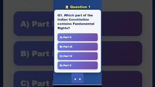 Most Repeated GK Question for All Exams! 😱 | Fundamental Rights in Constitution | Govt....