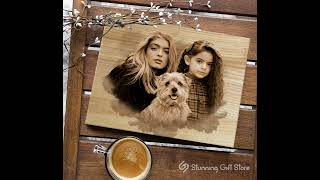 Add Deceased Loved One To Photo, Add Person To Photo, Combine Photos Canvas, Gift For Parents