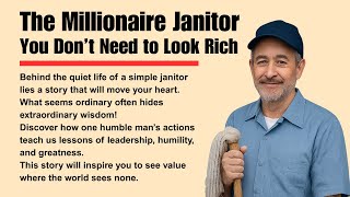 The Millionaire Janitor – You don’t need to look rich | A Lesson in True Wisdom