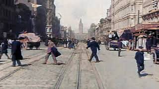 【AIカラー化】1906年サンフランシスコでの最古のドライブレコーダー