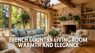 French Country Living Room Ideas   Warmth and Elegance in Every Corner