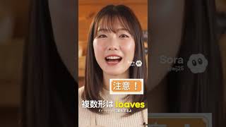【AI英単語】loaf #sora2