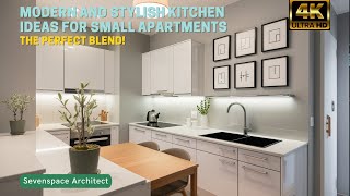 Modern and Stylish Kitchen Ideas for Small Apartments!