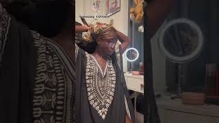 Doing My Own Hair in 24hours #bubblebraids #relatable #blackhairstyles