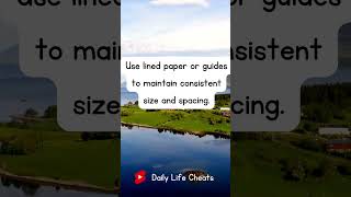 How to Improve Handwriting Skills
