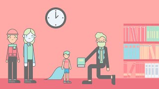 Animated story about what truly matters in life