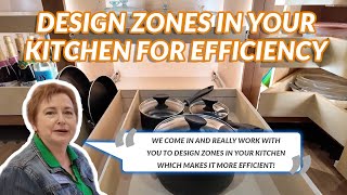 Design Zones In The Kitchen For Efficiency - ShelfGenie