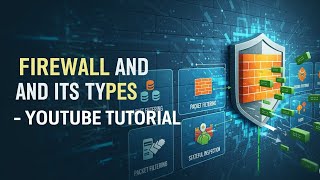 Firewall & its types | Firewall Explained: What It Is & The Different Types (Beginner to Advanced) 