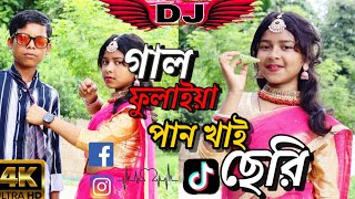 গাল ফুলাইয়া পান খাই ছেরি|Gal Fulaiya Paan Khai Seri | New Bangla Song|#dj  Gulshana #song