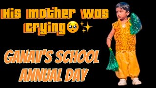 Gana’s school 1st annual day || his mother was crying 😭