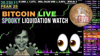 [Archived] Bitcoin Spooky Pre-CPI Liquidation Watch Livestream