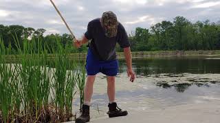 Home made fishing pole