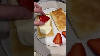 Puff pastry snack 😋#shortsfeed #shortvideo #omgshorts #shorts #foodhacks #yummy