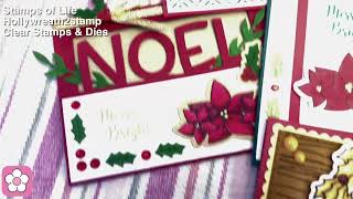 Holly Wreath Clear Stamps & Dies The Stamps of Life