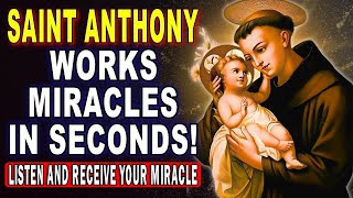 💖MIGHTY PRAYER TO OBTAIN AN URGENT MIRACLE – SAINT ANTHONY OF PADUA🙏
